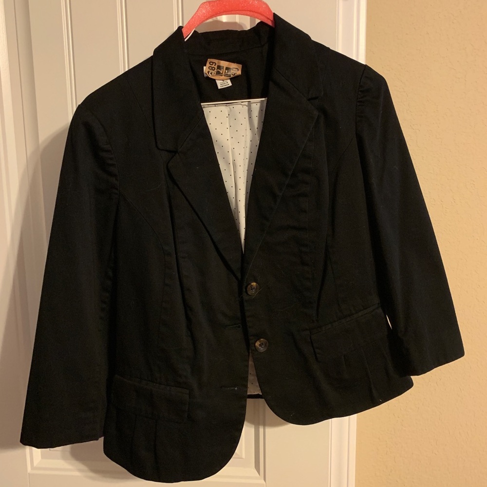 Cato blazer black (size small)